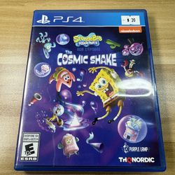 SpongeBob The Cosmic Shake PS4