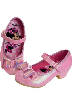 Disney Minnie Mouse Girls Flats Size 12