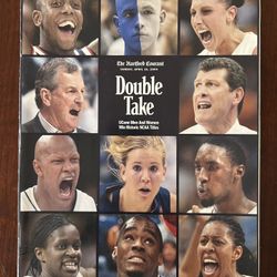 The Hartford Courant “Double Take” UConn Men & Women Historic 2004