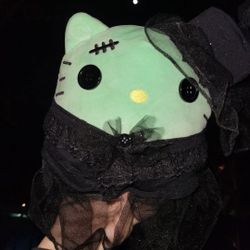 Hello Kitty Victorian Goth Plush