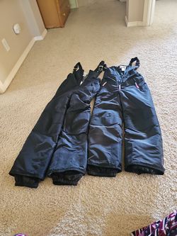 Snowsuits SIze M  PINK AND GREEN