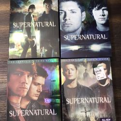 Supernatural Seasons 1-4 DVD