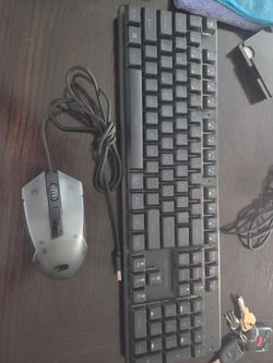 Keyboard and mouse