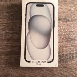 Iphone 15. 128 GB Black Boost