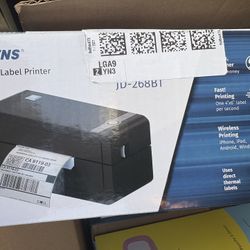 Jadens JD-268BT Thermal Label Printer - Fast Printing!