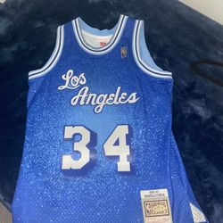LA Shaq O’Neal Hardwood Classic Jersey 