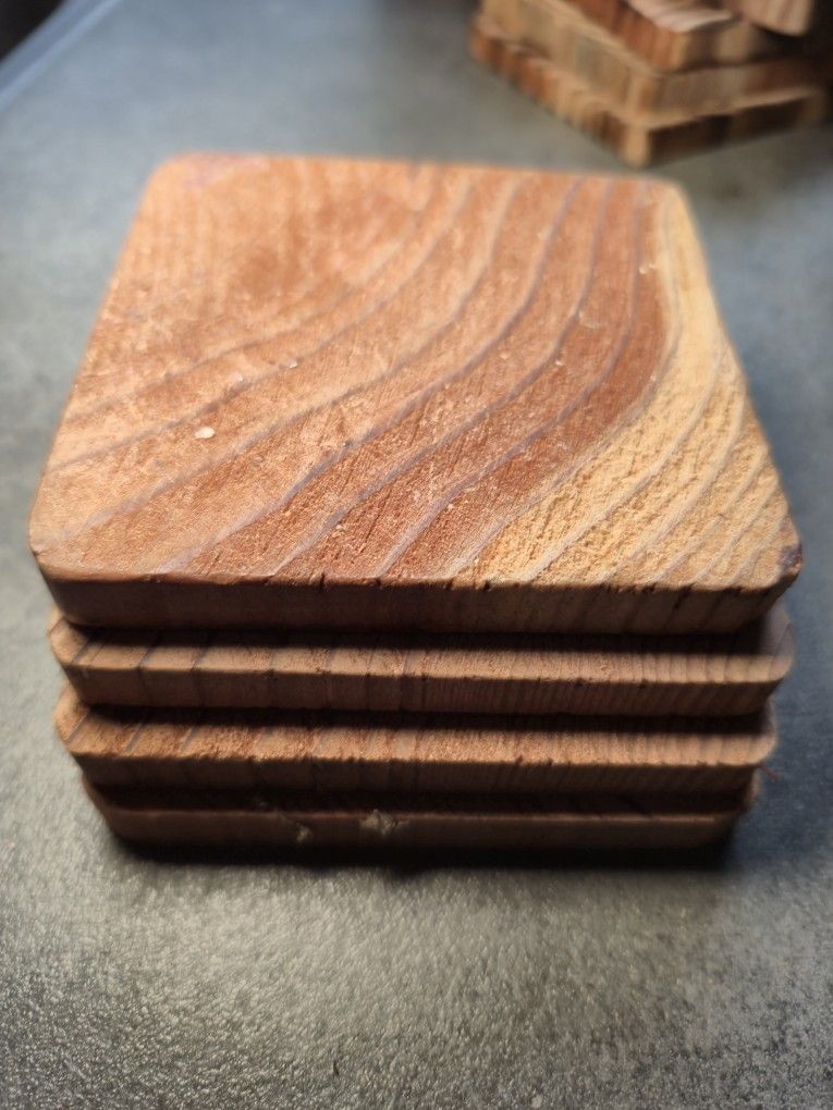 Cedar Wood Coasters
