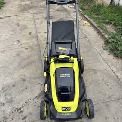 RYOBI 40V HP Brushless 20 in. Cordless Battery Walk Behind Push Lawn Mower with 6.0 Ah Battery and C