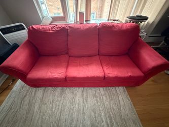 Red couch