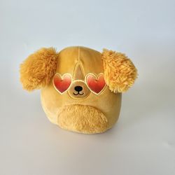 Squishmallows Finley the Golden Retriever heart eyes Plush stuffed animal toy