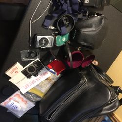 Camera Equipment W/Recorder Bag