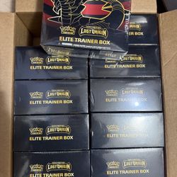 10 Lost Origin Elite Trainer Box Pokemon 