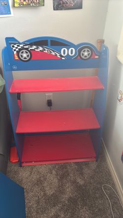 Car bookshelf