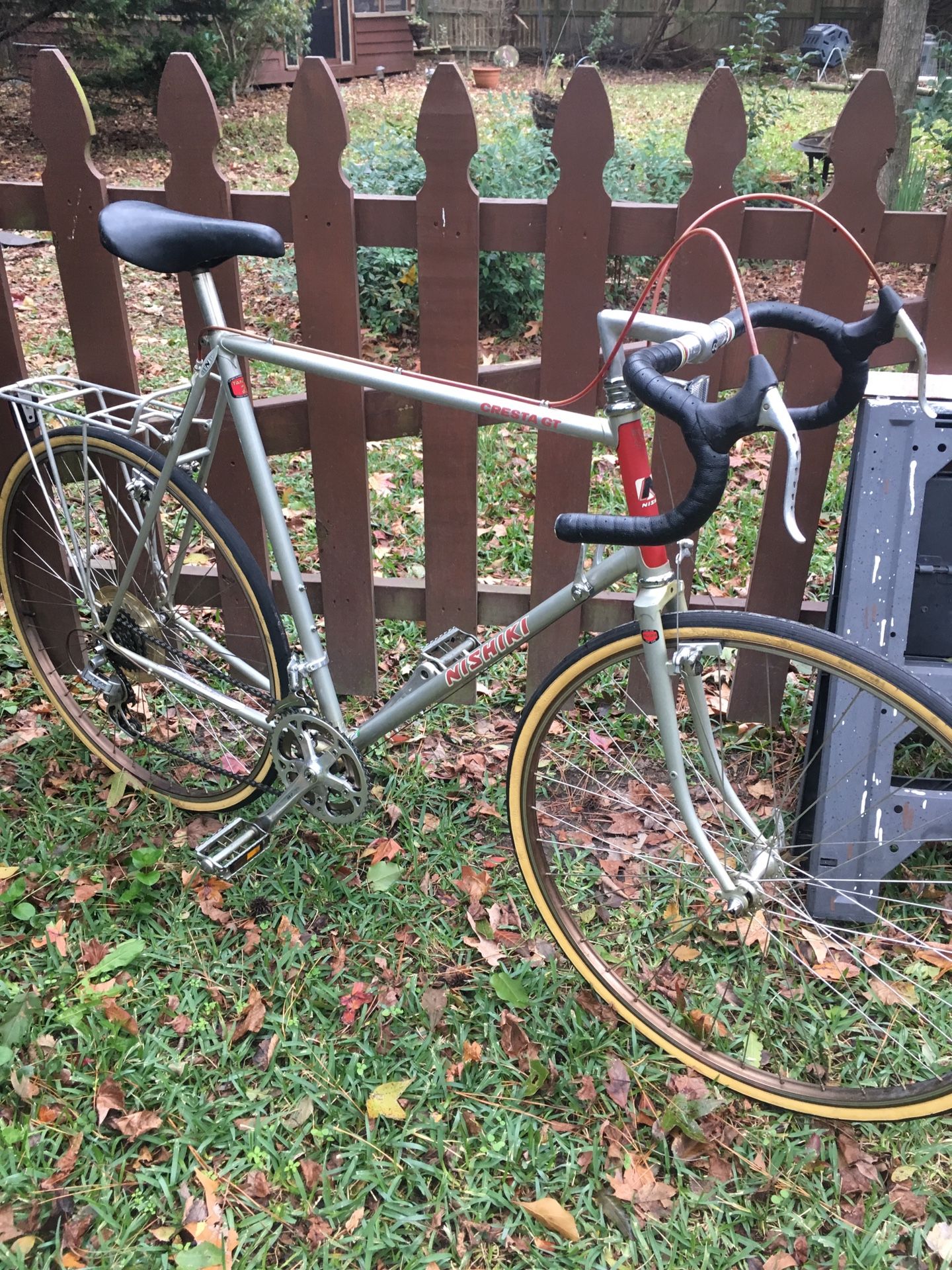 Nishiki Cresta GT vintage touring bike