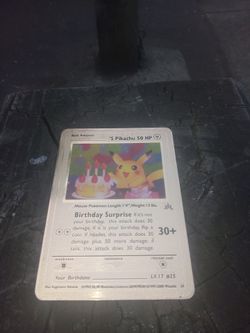 POKEMON CARD BIRTHDAY SURPRISE!!! MAKE ME AN OFFER!!!!