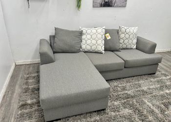 Gray Sectional Couch - Free Delivery