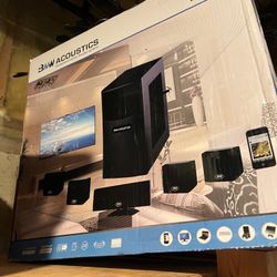 BNW Acoustics LR-60 Home Theater System – Brand New, Never Opened.