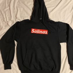 Salinas (supreme font) hoodies