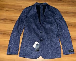 NWT Nordstrom Extra Trim Fit 2 Button Business Casual Sports Coat Blazer Jacket