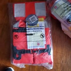 SEAChoice Child Life Vests Type 2 Coastguard Approved QTY=4  child orange