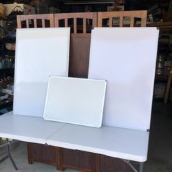 Set Of 3 Dry Erase Boards