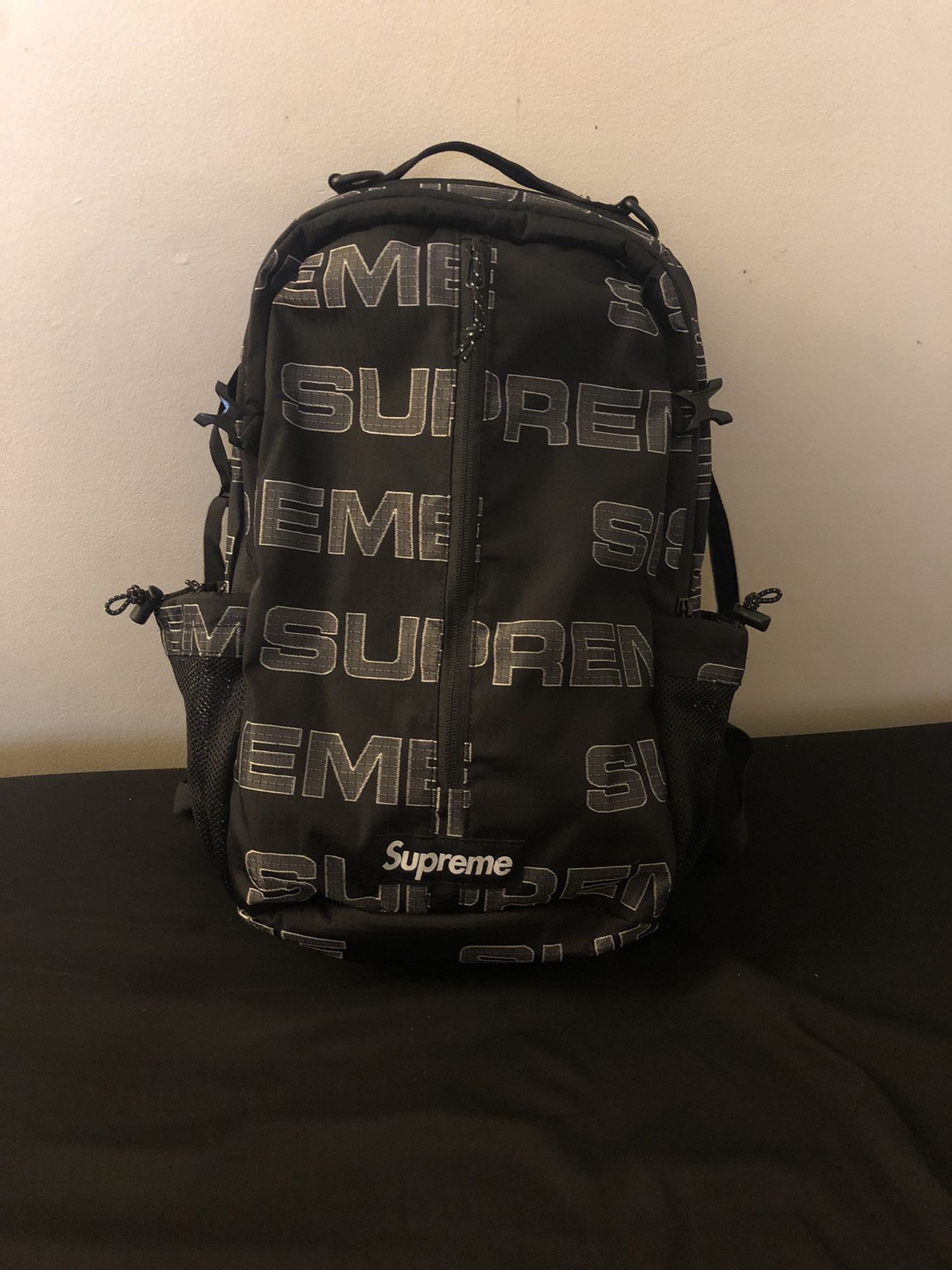 Black Supreme Backpack