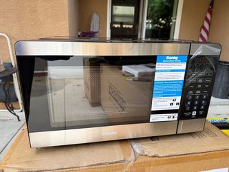 New Danby microwave stainless steel 0.7 cu asking $90 thanks