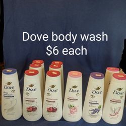 Dove Body Wash $6 each