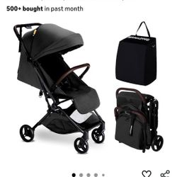 MAMAZING Ultra Air Lightweight Baby Travel Stroller with Carbon Fiber Frame, Compact & Airplane-Friendly, One-Handed Fold, 11.6 lbs, Perfect for Toddl