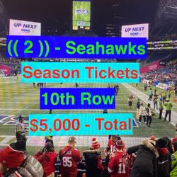 Seahawks Season Tickets Rams Texans 49ers Vikings Bucs
