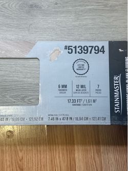 300sq’ of very nice LVP flooring $500