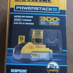 Dewalt 20v Power Stack 5ah Kit 