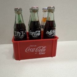 Mini Vintage Coke Fanta And Sprite Bottles 