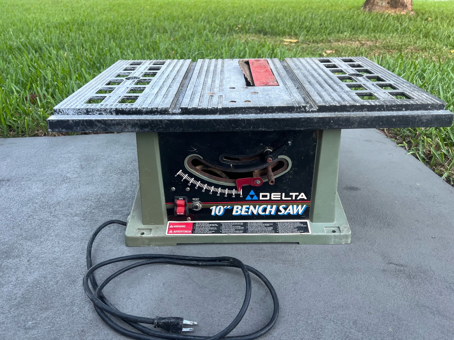 Bench saw works great