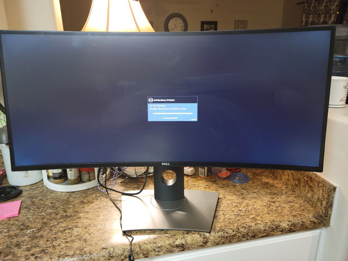 Dell Curved Moniter 