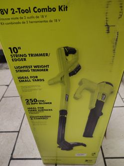 Ryobi 18V 2-Tool Combo Kit