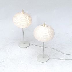 Vintage Pair of IKEA Sollefteå Table Lamp Designed by Maria Vinka Early 2000s