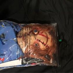 Chucky Halloween Costume Size Adult Lg/XL