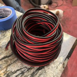 12 Gauge Speaker Wire, About 45-55'