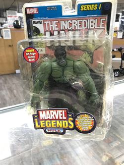 💚 Marvel Legends Series 1 – Hulk Action Figure 💪