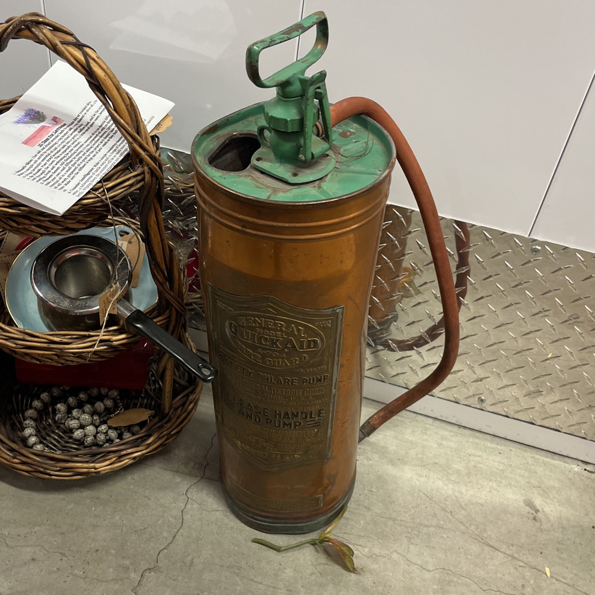 Antique Fire Extinguisher