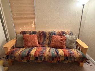 Pretty Desert Pattern Futon