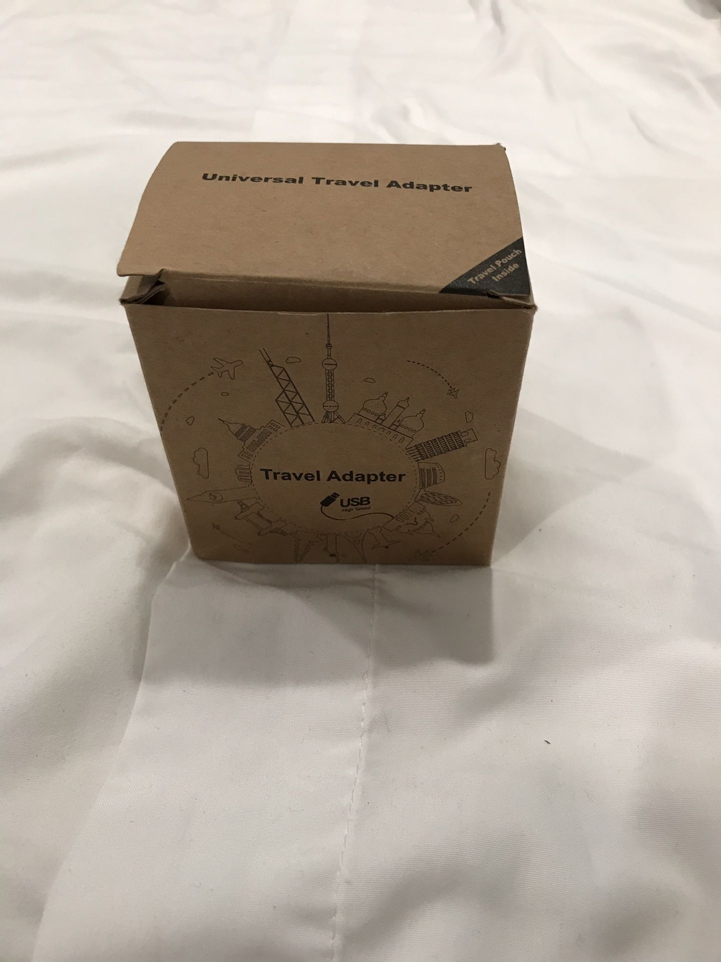 Universal travel adapter w/ 4usb ports +typeC