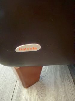 Italsofa Italian Leather Reclining Chairs – Pair – $650