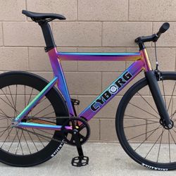 Raptor / Cyborg Track Bike Brand New Risers Or Drop Bar’s New