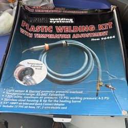 Plastic welding kit