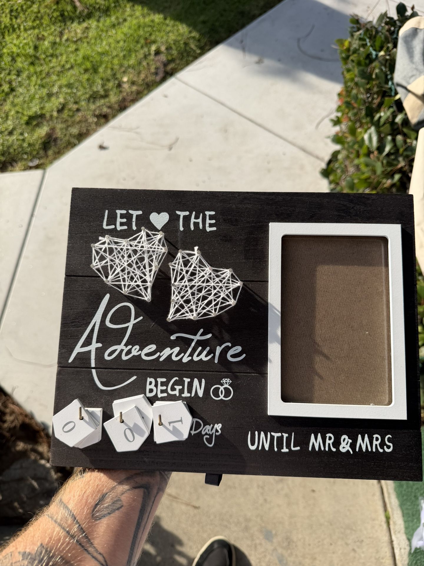 Wedding Countdown Photo Frame 