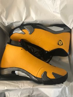 Air Jordan 14 Yellow Ferrari