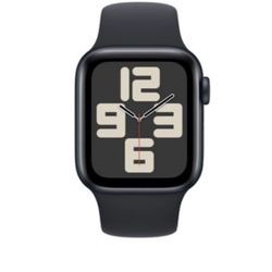 Apple Watch SE 2nd Gen MRE93LL/A 44mm Midnight GPS