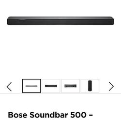 Bose 500 Series Sound Bar 